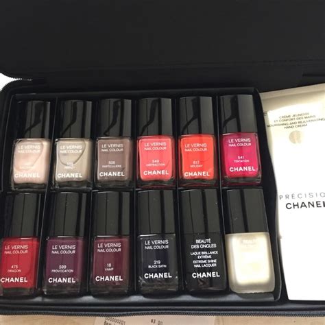 chanel nail polish gift set.